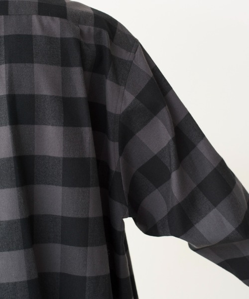 Blanc YM シャツ ブランワイエム / Cotton Silk Wide Shirt