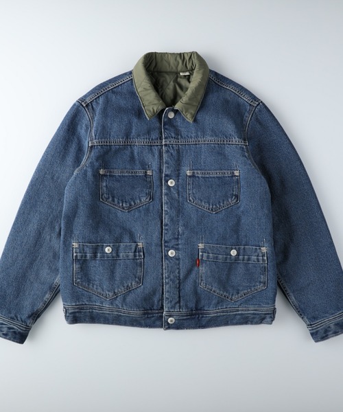 専用　Levi's RED デニムジャケット　M セール】【Levi's】「RED」 トラックジャケット（デニム