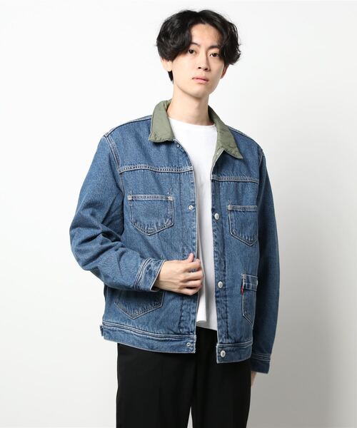 Levi's Red リーバイス マルチポケットオーバーサイズGジャン【G】. Levi's ジャケット Gジャン 【Levi's】「RED」 トラック