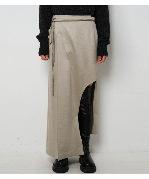 IRENE スカート Hollow Out Satin Skirt : ZOZOTOWN Yahoo!店