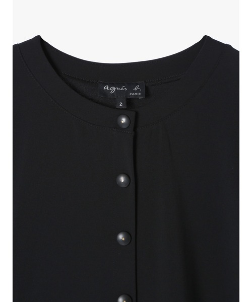 agnes b. カーディガン JX74 CARDIGAN カーディガンプレッション