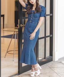 MARNI デニムワンピース イタリア製 関税込み MARNI - MARNI マルニ ワンピース サイズ40 Aライン オーバー