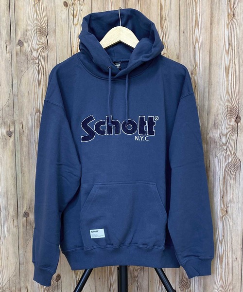 Schott パーカー　Lサイズ Schott N.Y.C（ショット） パーカー Schott/ショット/HOODED SWEAT