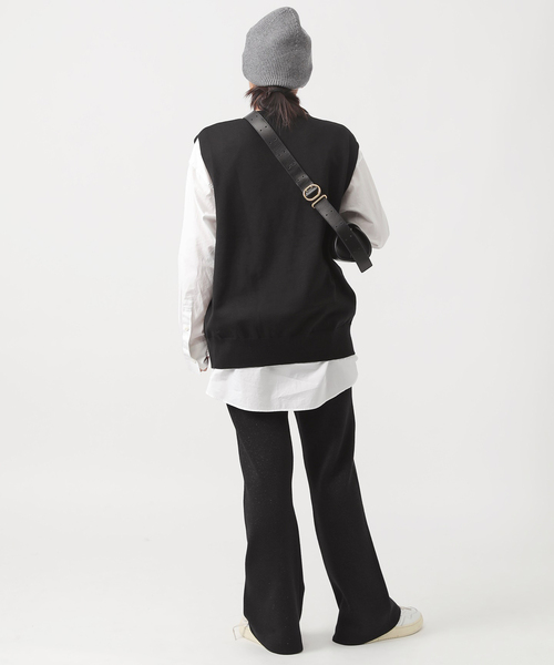AP STUDIO Glitter Knit Pants ニットパンツ　36 AP STUDIO Glitter Knit Pants ニットパンツ 36
