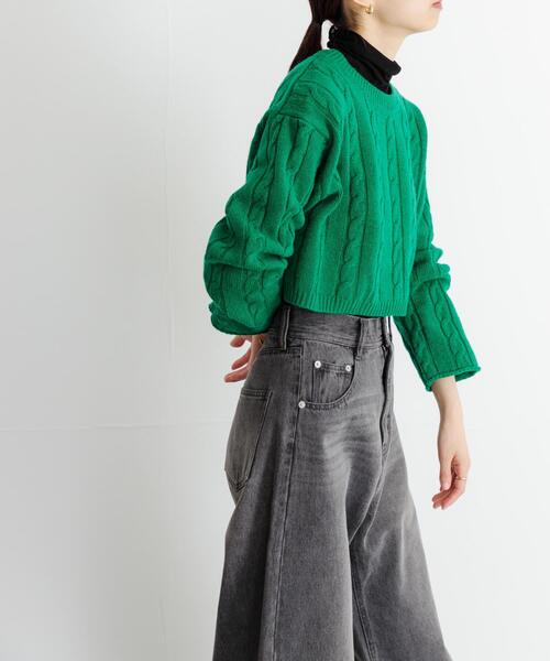 URBAN RESEARCH（アーバンリサーチ） ニット セーター クロップド