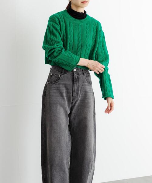 URBAN RESEARCH（アーバンリサーチ） ニット セーター クロップド