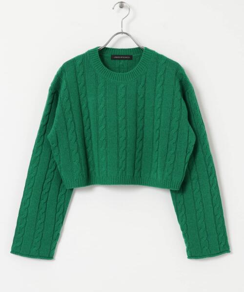 URBAN RESEARCH（アーバンリサーチ） ニット セーター クロップド