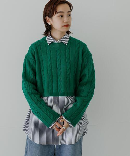 URBAN RESEARCH（アーバンリサーチ） ニット セーター クロップド