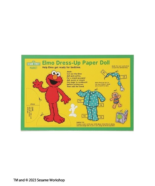 SESAME STREET（セサミストリート） 文房具 ツヤツヤ加工 ポストカード