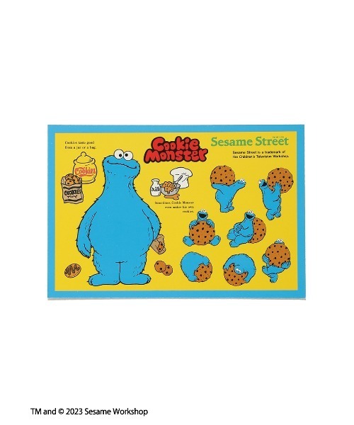 SESAME STREET（セサミストリート） 文房具 ツヤツヤ加工 ポストカード
