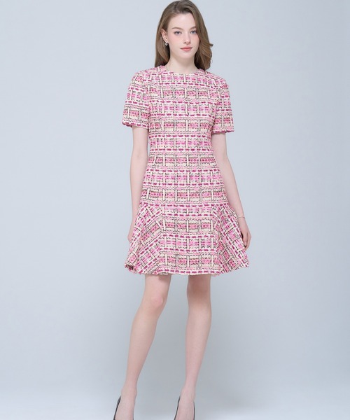 emiriawiz ワンピース MALHIA KENT tweed one-piece : ZOZOTOWN