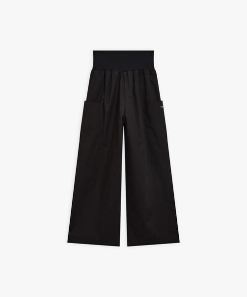 agnes b　US34 PANTALONパンツ　ブラック black cotton pants agnès b. x Dolmen