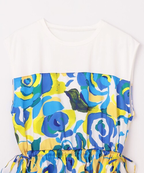 GRACE CONTINENTAL tシャツ ペイントカラープリントトップ