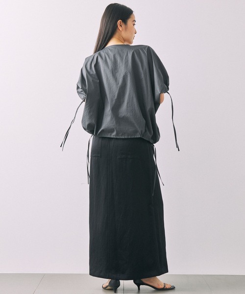 BABYLONE ブラウス シャツ フォルムシャツブラウス レディース