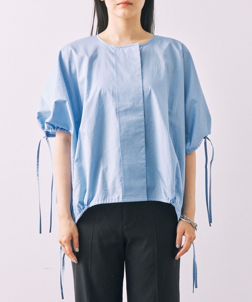 BABYLONE ブラウス シャツ フォルムシャツブラウス レディース