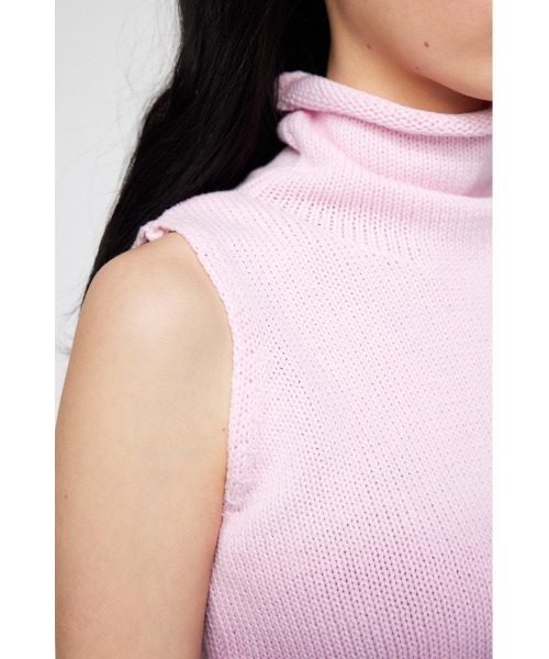 LAGUA GEM（ラグアジェム） タンクトップ ノースリーブ LOOSE NECK