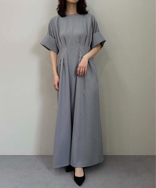 T☆②　ハワイアンワンピース（タック） 1chaku. ワンピース ウエストタックワンピース : ZOZOTOWN Yahoo