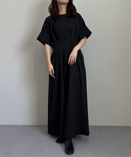 1chaku. ワンピース ウエストタックワンピース : ZOZOTOWN Yahoo