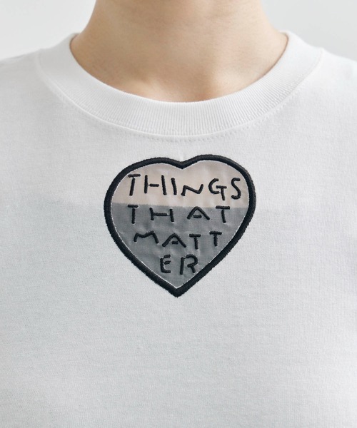【新品未使用】 kasia kucharska ハート Tシャツ fifth ハートデザインTシャツ | 人気レディースファッション通販