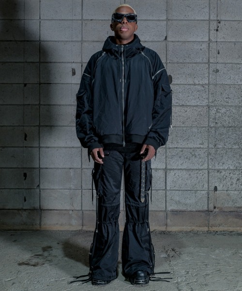 DIG YOUR OWN GRAVE dyog swich pants ブラック DIG YOUR OWN GRAVE】COATING BIKER PANTS | OUR BRAND,DIG YOUR