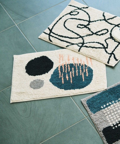 A BATHING APE（アベイシングエイプ） ラグ ラグマット BIG APE HEAD