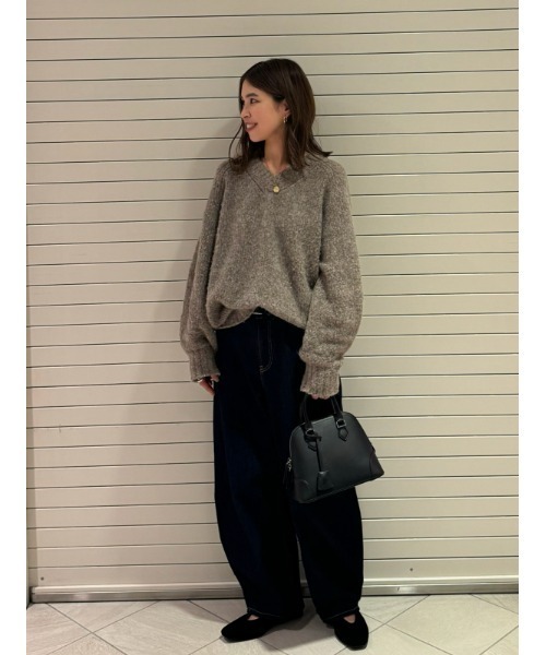Mila Owen ジーンズ デニム デニムパンツ ルーズフィットカーブ