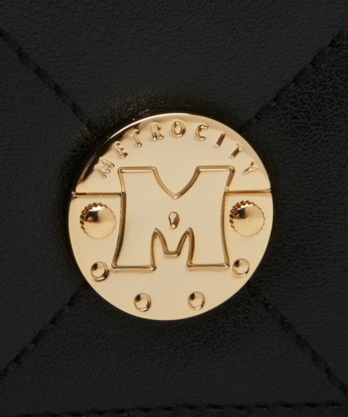METROCITY 財布 「メトロシティ」牛革 2つ折り半財布 ソフト