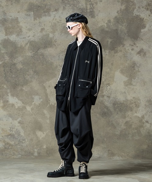 glamb（グラム） ワイドパンツ スラックス Irregular Tuck Wide Slacks