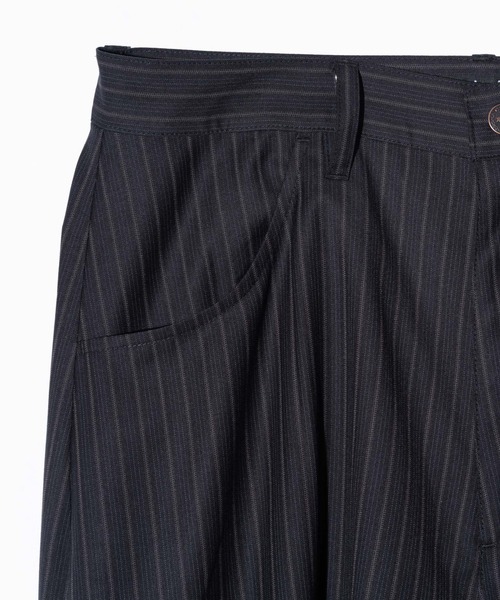 glamb（グラム） ワイドパンツ スラックス Irregular Tuck Wide Slacks