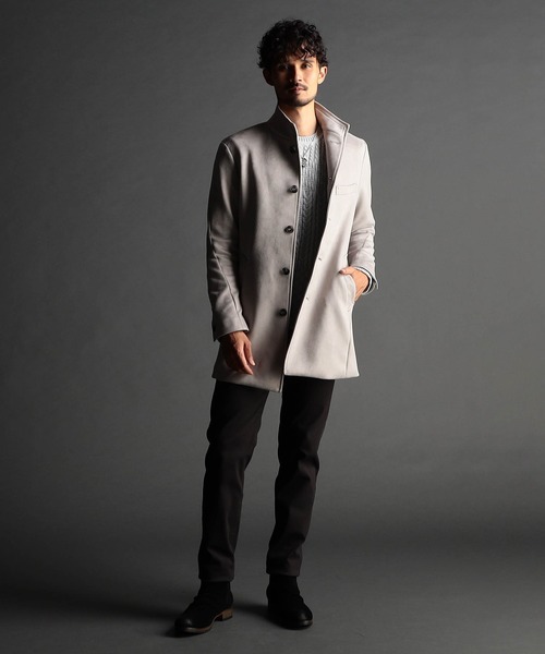 ジャケット・アウター nico29nico NICOLE CLUB FOR MEN コート ジャケット 3Dスリーブ スタンドコート