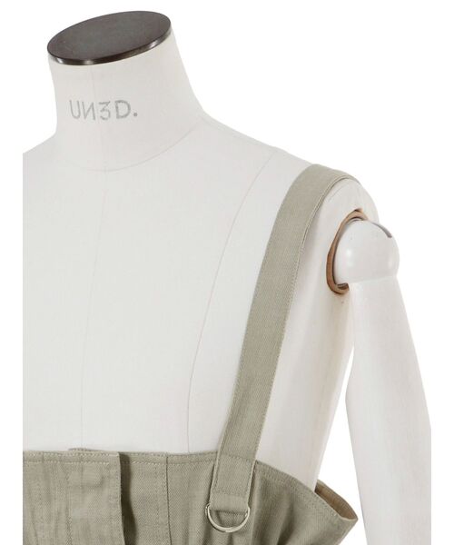 UN3D. ベルト CORSET DETAIL BELT / コルセットディテールベルト