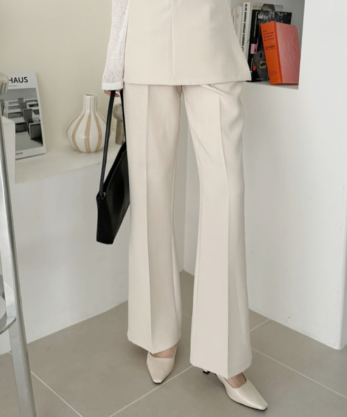 【sullen購入】　セミフレア　スラックス LUENNA】 Semi Flare Slacks /セミフレア スラックス