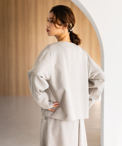 その他ブランド / セットアップ/FREE/ポリエステル/WHT/223SS33120015 studio CLIP（スタディオクリップ） セットアップ アイロンいらず