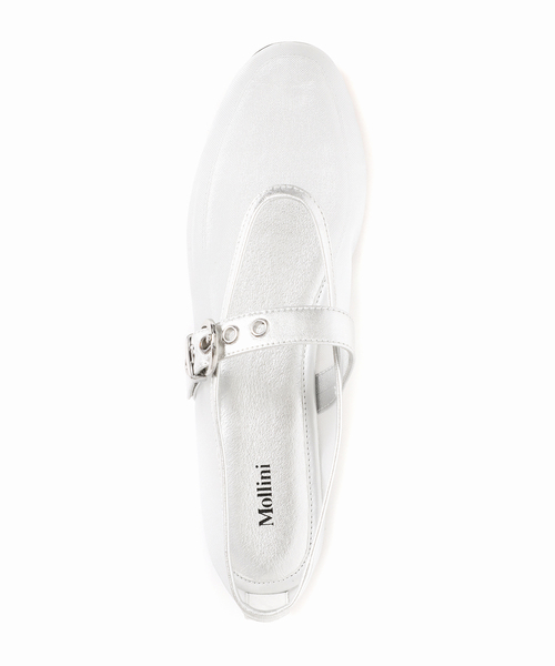 Mollini シューズ 「Mollini/モリーニ」 NUDE MESH PATENT