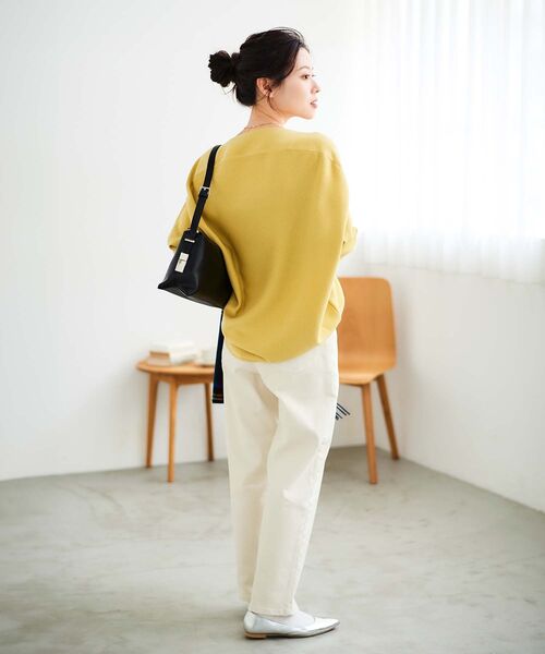 le.coeur blanc ジーンズ デニム デニムパンツ ソフトテーパード