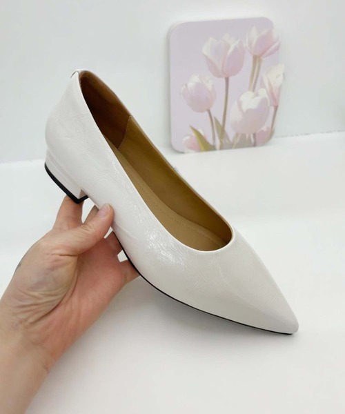 未使用品✨レペット　BRGTTE ポインテッドトゥ レザー パンプス　茶 repetto 「Repetto」 パンプス 37 ブラウン レディース