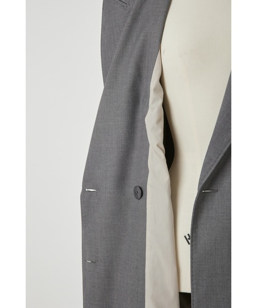 Her lip to ロングコート S ライトグレー Her lip to コート S グレー レディース : ZOZOTOWN Yahoo!店 - 通販