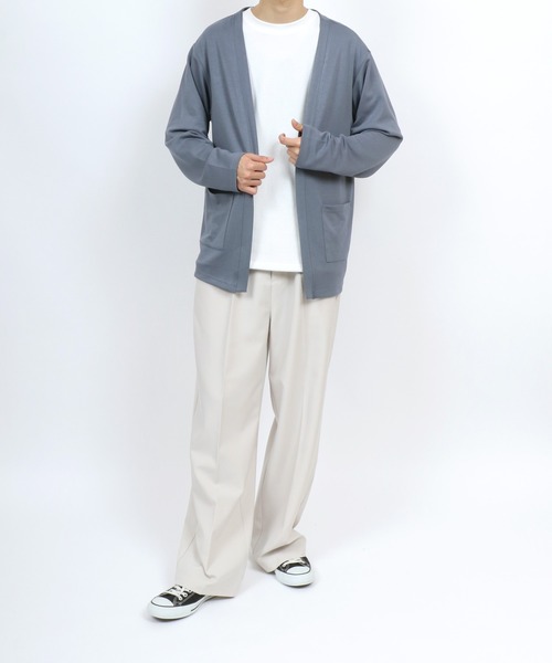 CommeDesGarçonsHommePlus ノーカラー　中綿 ANPAS カーディガン Cool Touch Smooth fabric No Color Jacket