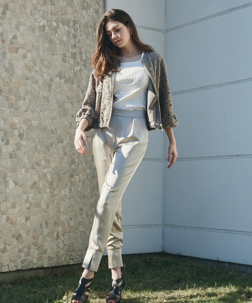 PINKY&DIANNE（ピンキー アンド ダイアン） パンツ サテンジョガー