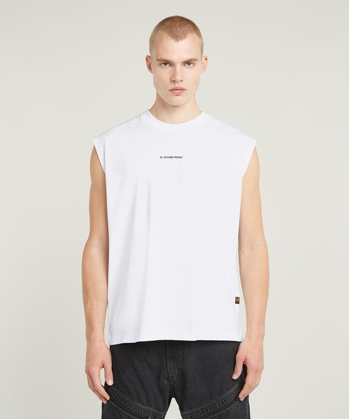 G-STAR RAW tシャツ BOXY T-SHIRT/オーバーサイズワンポイント