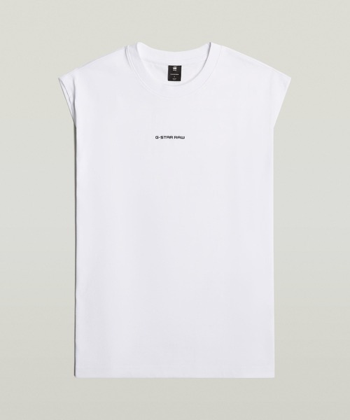 G-STAR RAW tシャツ BOXY T-SHIRT/オーバーサイズワンポイント