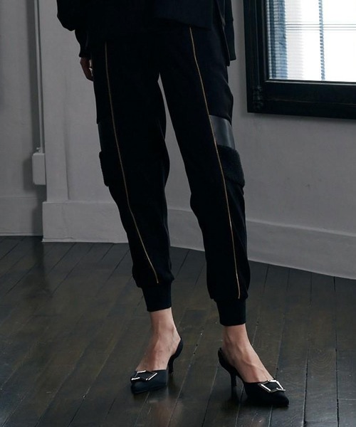 THEODORIC.dy（セオドリックディ） スウェットパンツ ジャージ 異素材
