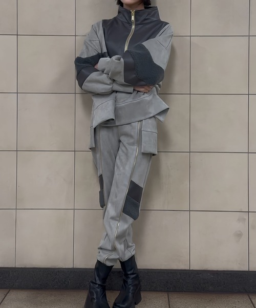 THEODORIC.dy（セオドリックディ） スウェットパンツ ジャージ 異素材
