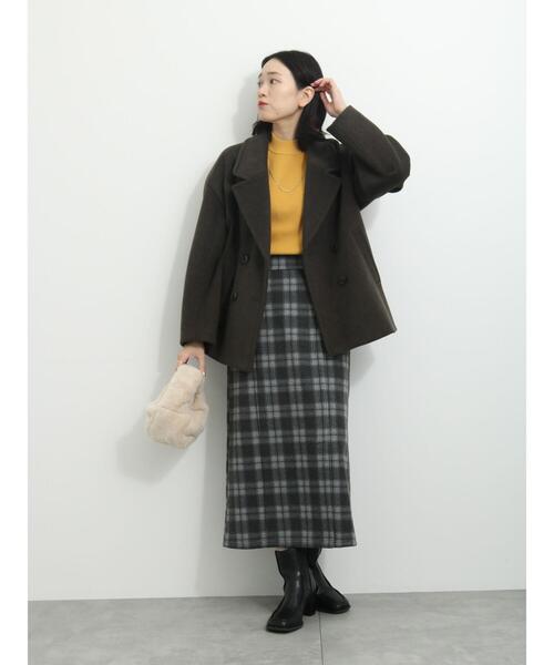 「Samansa Mos2 blue」 テーラードジャケット F ベージュ レディース_画像5