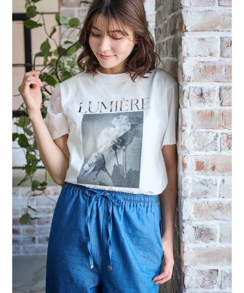 tシャツ 「WEB限定」ラウンドスリーブTシャツ「接触冷感・UVケア」 レディース 27_000000023726.jpg?1712543403