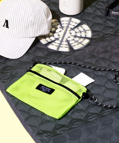 LAKOLE（ラコレ） ショルダーバッグ バッグ メッシュダブルポケット