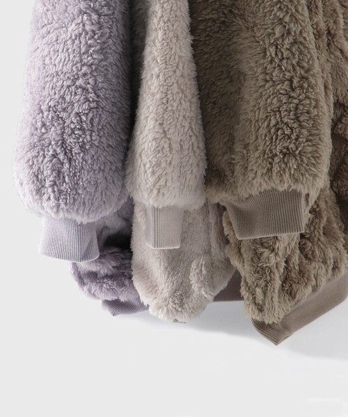 「branshes」 「KIDS」長袖ワンピース 90 ブラウン キッズ_画像6