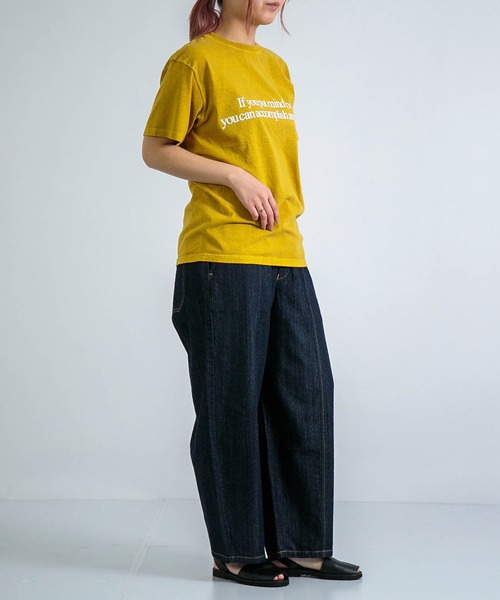 tシャツ 「D.M.G / ディーエムジー」 US天竺 SSプリントTee 「if you~/BTTF」 レディース D.M.G. tシャツ 「D.M.G / ディーエムジー」 US天竺 SSプリント