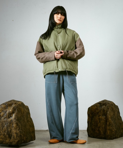 Dulcamara（ドゥルカマラ） ワイドパンツ スウェットパンツ ジャージ