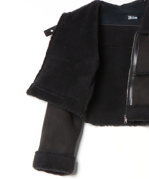「.KOM」 ブルゾン FREE ブラック レディース_画像3